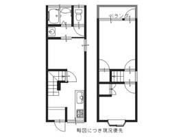 大阪府大東市津の辺町(一戸建)の賃貸物件の間取り