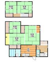 福岡県北九州市小倉南区徳力4丁目(一戸建)の賃貸物件の外観