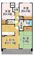物件の間取り画像