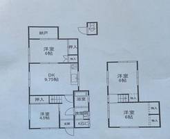 滋賀県湖南市針(一戸建)の賃貸物件の間取り