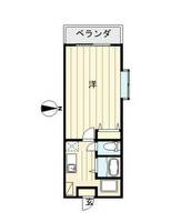 福岡県北九州市八幡東区西本町3丁目(マンション)の賃貸物件の間取り