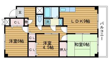物件の間取り画像