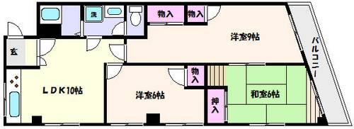 ハローマンション本山の間取り