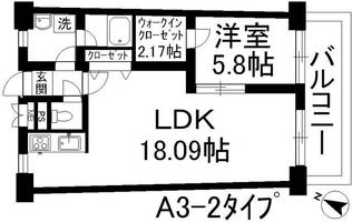 アーバンハイツ住乃江の間取り