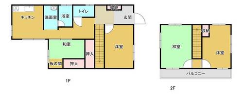 物件の間取り画像