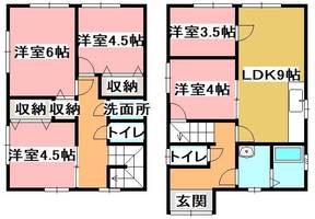 物件の間取り画像