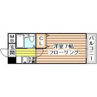 大阪府大阪市東淀川区豊新5丁目(マンション)の賃貸物件の間取り