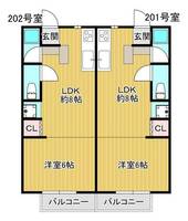 物件の間取り画像