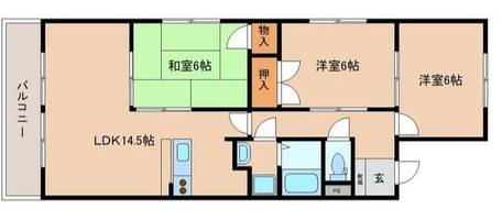 物件の間取り画像