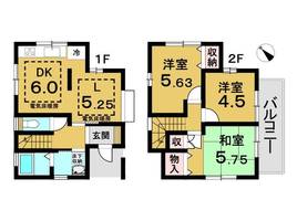 物件の間取り画像