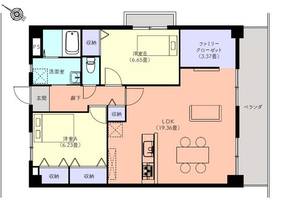 物件の間取り画像