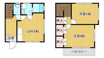 物件の間取り画像