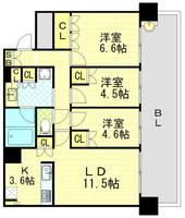 物件の間取り画像