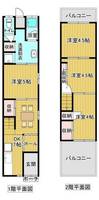 物件の間取り画像