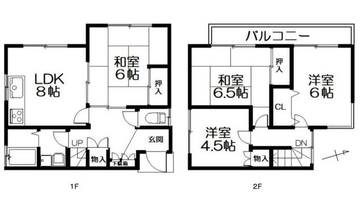 物件の間取り画像