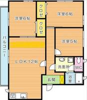 物件の間取り画像