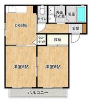 物件の間取り画像