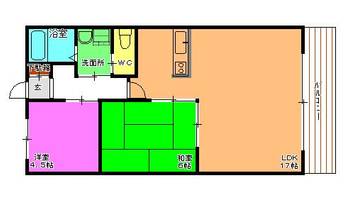 物件の間取り画像