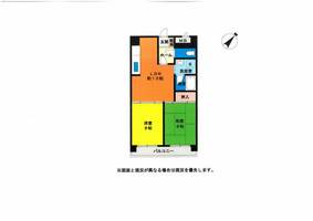 シブレーム西鈴の間取り