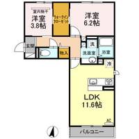 物件の間取り画像