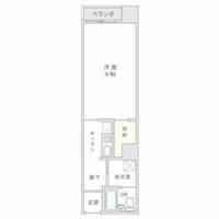 ストレイトビューハマの間取り