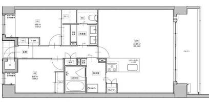 物件の間取り画像