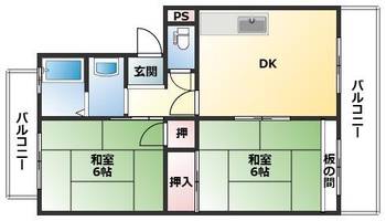 物件の間取り画像