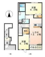 物件の間取り画像