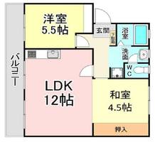 川本ビルの間取り