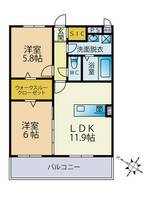 物件の間取り画像