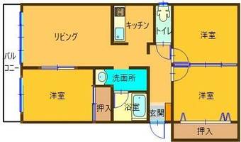 メゾンドソレイユの間取り