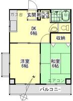 アクシスカナエⅠ904の間取り