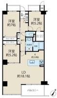 ラ・モール芦屋の間取り