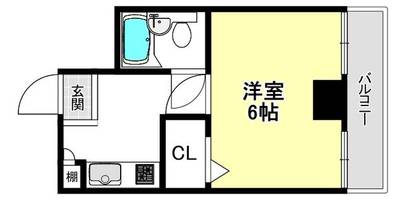 ルナ今福の間取り