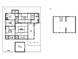 大阪府羽曳野市駒ケ谷(一戸建)の賃貸物件の間取り