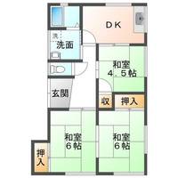 副島アパートの間取り