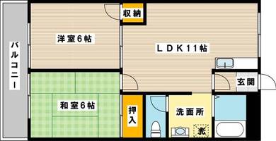 物件の間取り画像