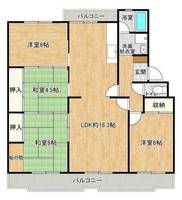 物件の間取り画像