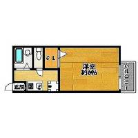 兵庫県三田市三輪3丁目(アパート)の賃貸物件の間取り