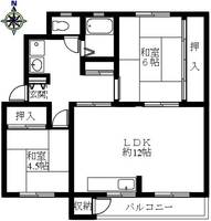 物件の間取り画像