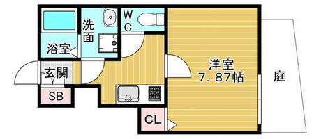 レオン京橋の間取り