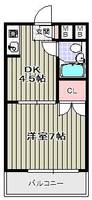 エスポワール深江橋の間取り