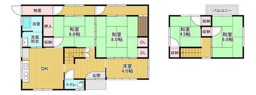物件の間取り画像