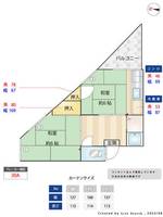 清川ビル205の間取り