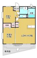 物件の間取り画像