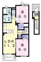 物件の間取り画像