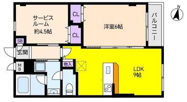 物件の間取り画像