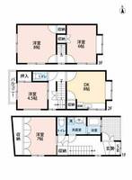 京都府京都市西京区桂乾町(一戸建)の賃貸物件の間取り