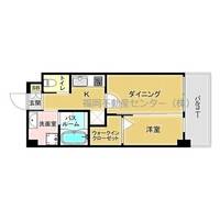 福岡県福岡市南区大楠3丁目(マンション)の賃貸物件の間取り