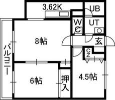 物件の間取り画像